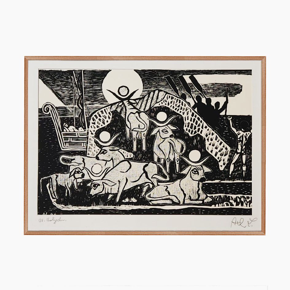 Axl Leskoschek - Xilogravura