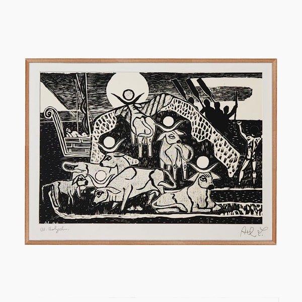 Axl Leskoschek - Xilogravura