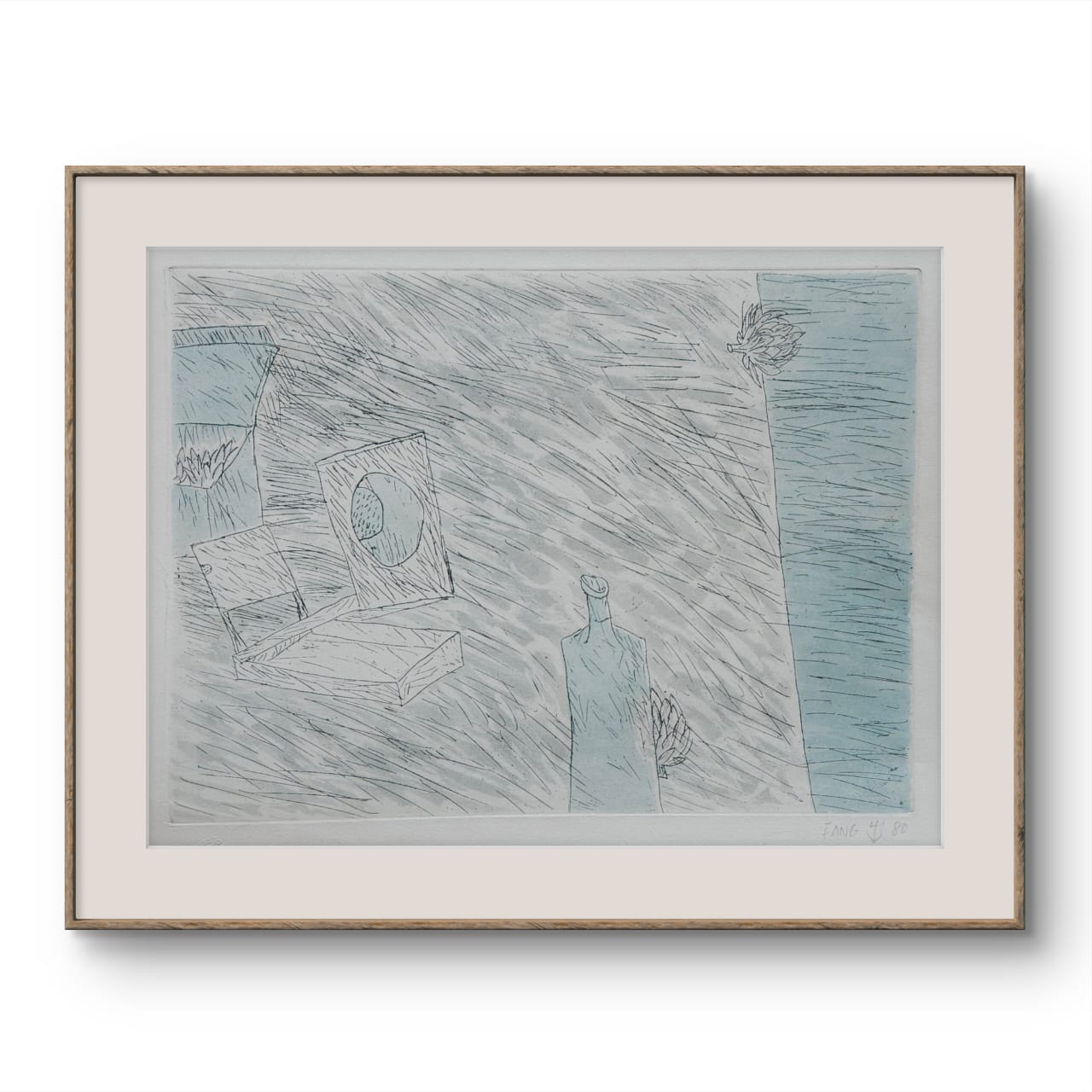 Fang - Gravura em metal 1980