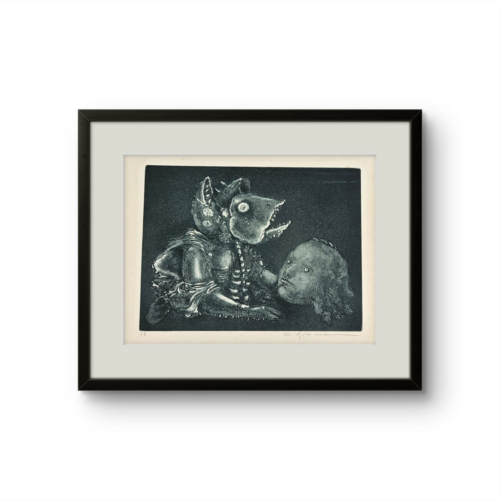 Marcelo Grassmann - Gravura em metal