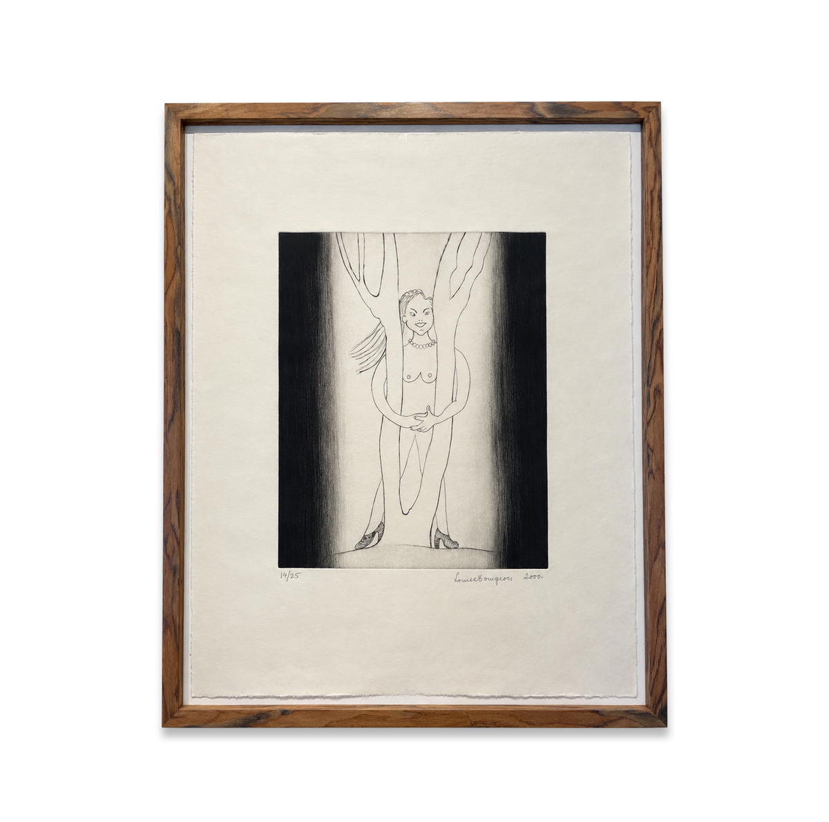 Louise Bourgeois - Embracing the Tree (MoMA 278/II)