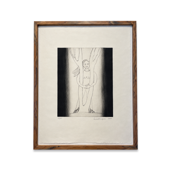 Louise Bourgeois - Embracing the Tree (MoMA 278/II)