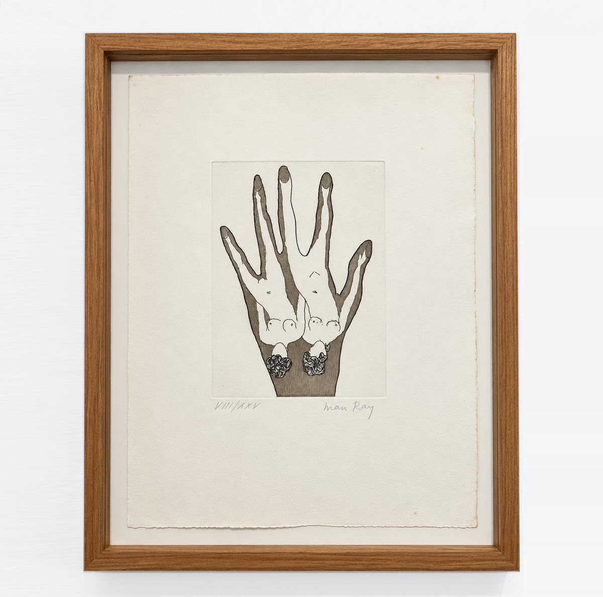 Man Ray - Gravura em Metal 1969