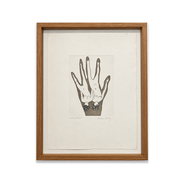 Man Ray - Gravura em Metal 1969