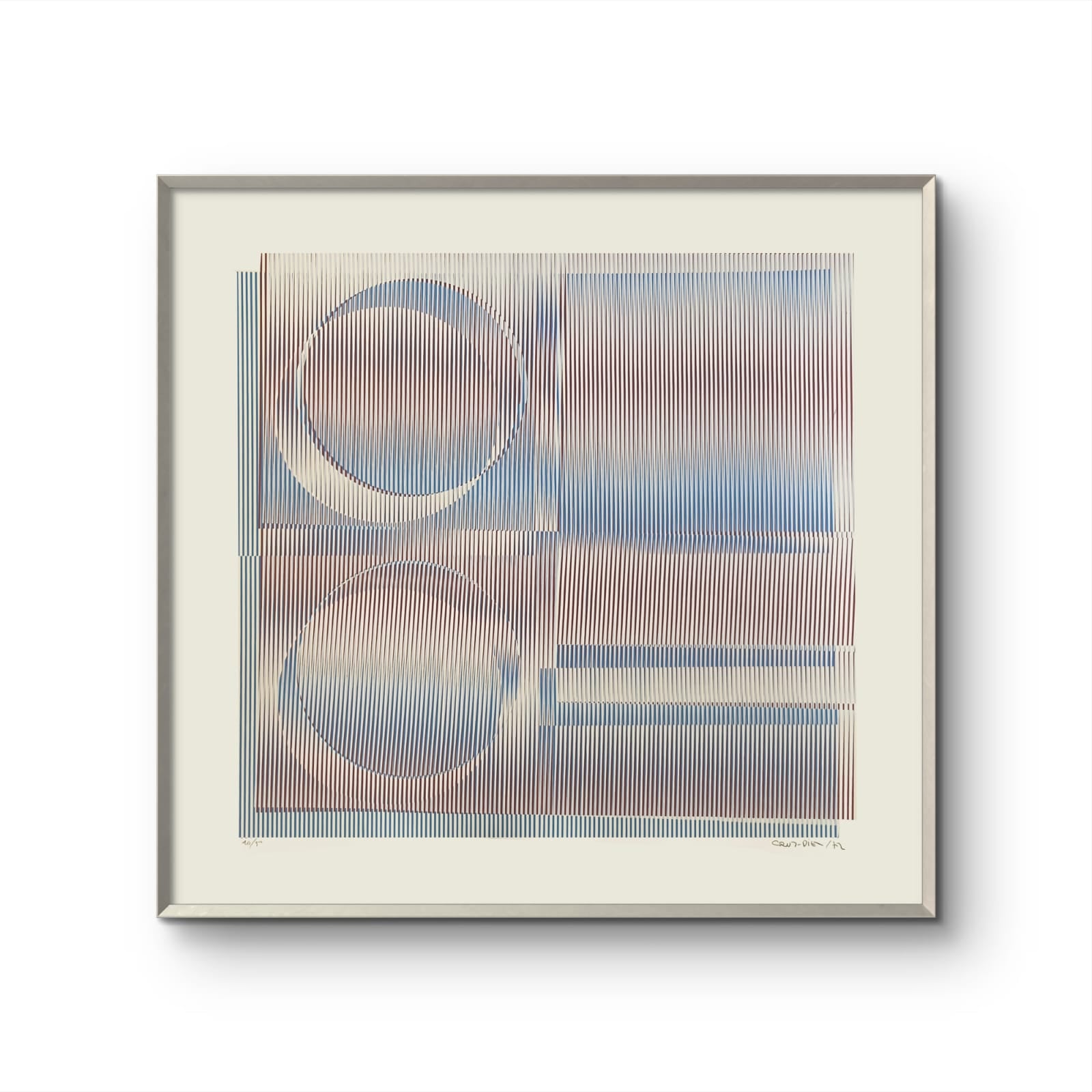 Carlos Cruz-Diez - Addition Chromatique, 1972