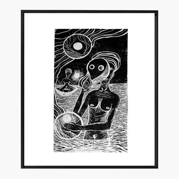 Claudia Rangel - Xilogravura