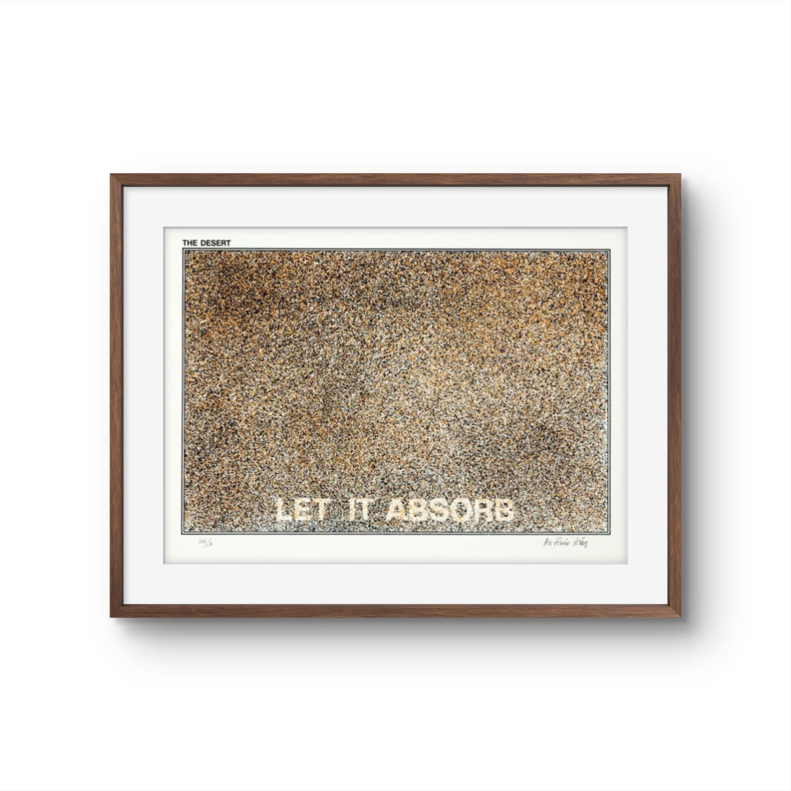 Antonio Dias - The desert - Let it absorb