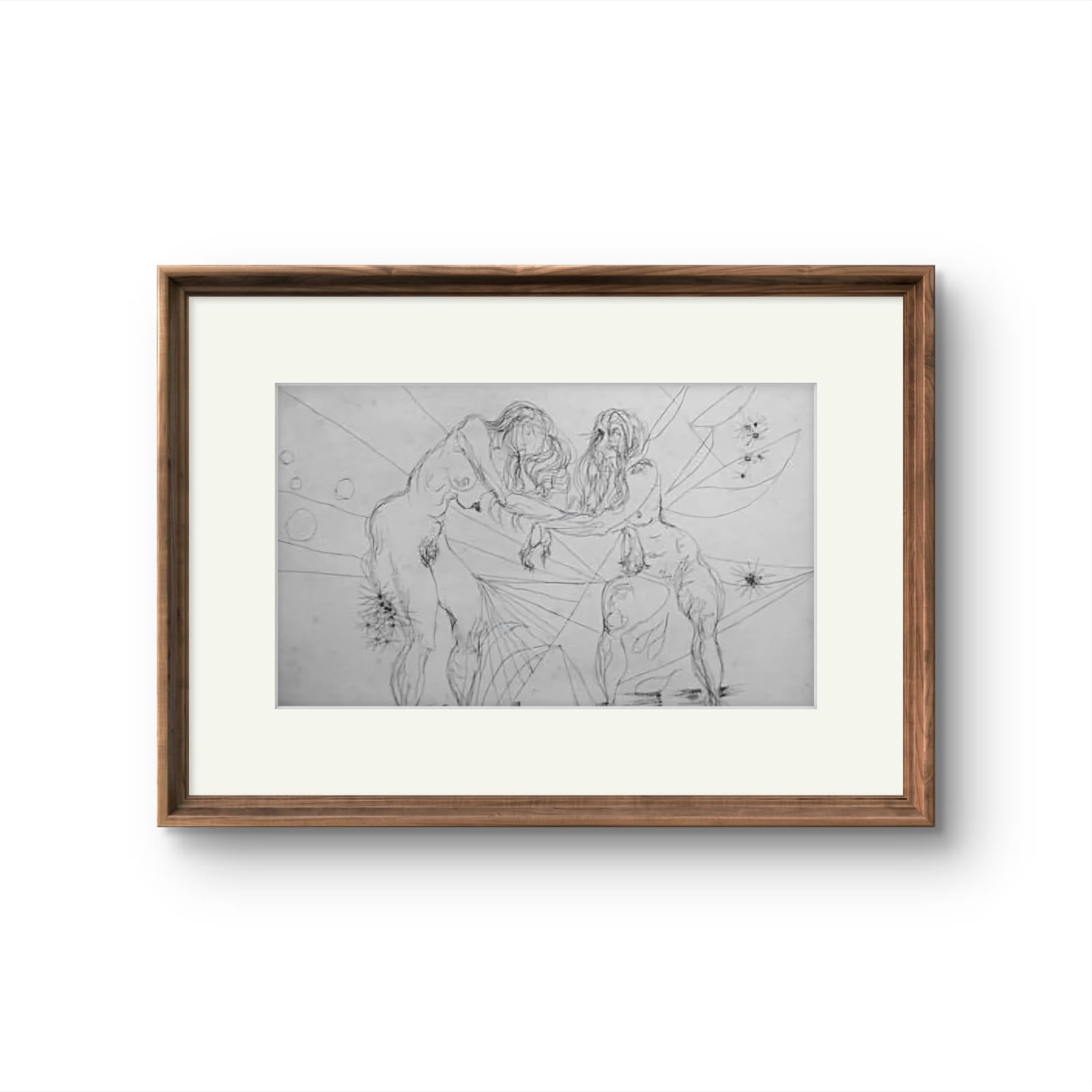 Flávio de Carvalho - Gravura em Metal 1972