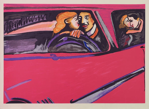 Rubens Gerchman – Carro rosa