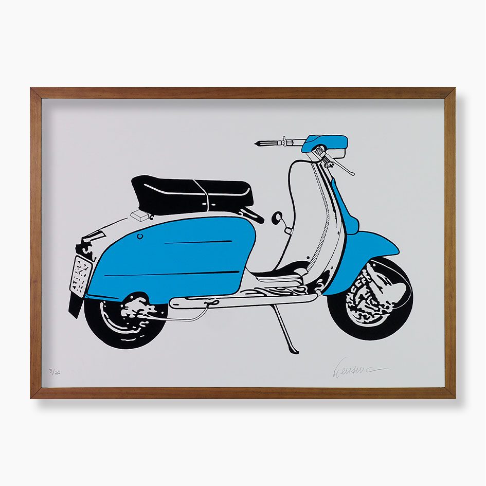 Kleber Ventura - Vespa Azul