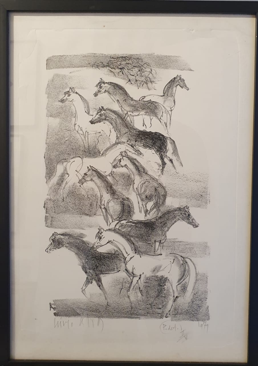 Livio Abramo - Cavalos - 1979