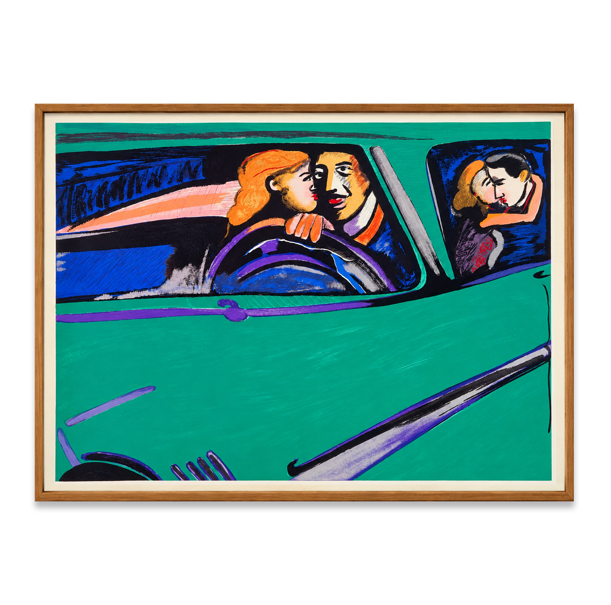 Rubens Gerchman – Carro verde