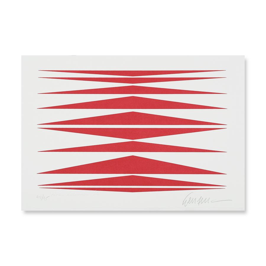 Kleber Ventura - Mini Vermelha com Acrílico