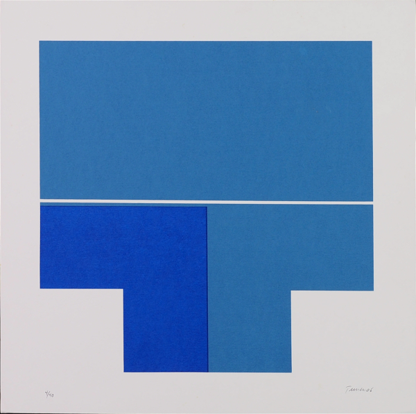 Tuneu - Geométrico Azul