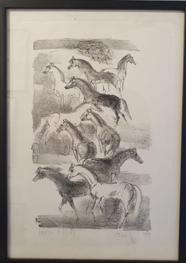 Livio Abramo - Cavalos - 1979