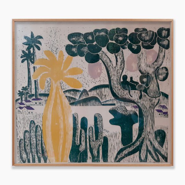 Tarsila do Amaral - Xilogravura 1972