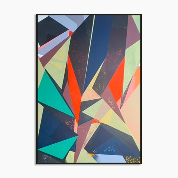 Emanoel Araújo - Serigrafia 100x70 cm