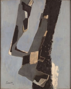 Sem título. Tomie Ohtake, 1957. Óleo sobre tela.