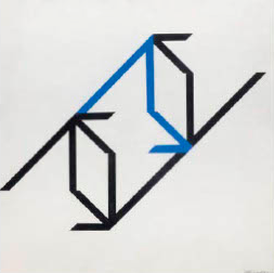 Judith Lauand. Quatro grupo de elementos, 1949.
