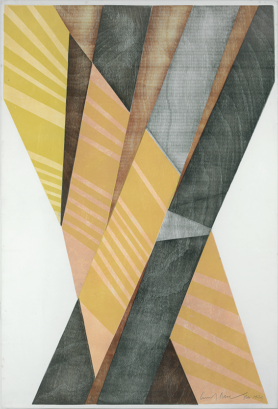 Emanoel Araújo. Sem título, 1972. Xilogravura.